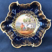 Assiette murale / Wandteller/ piatto Royal Crown Derby XIX