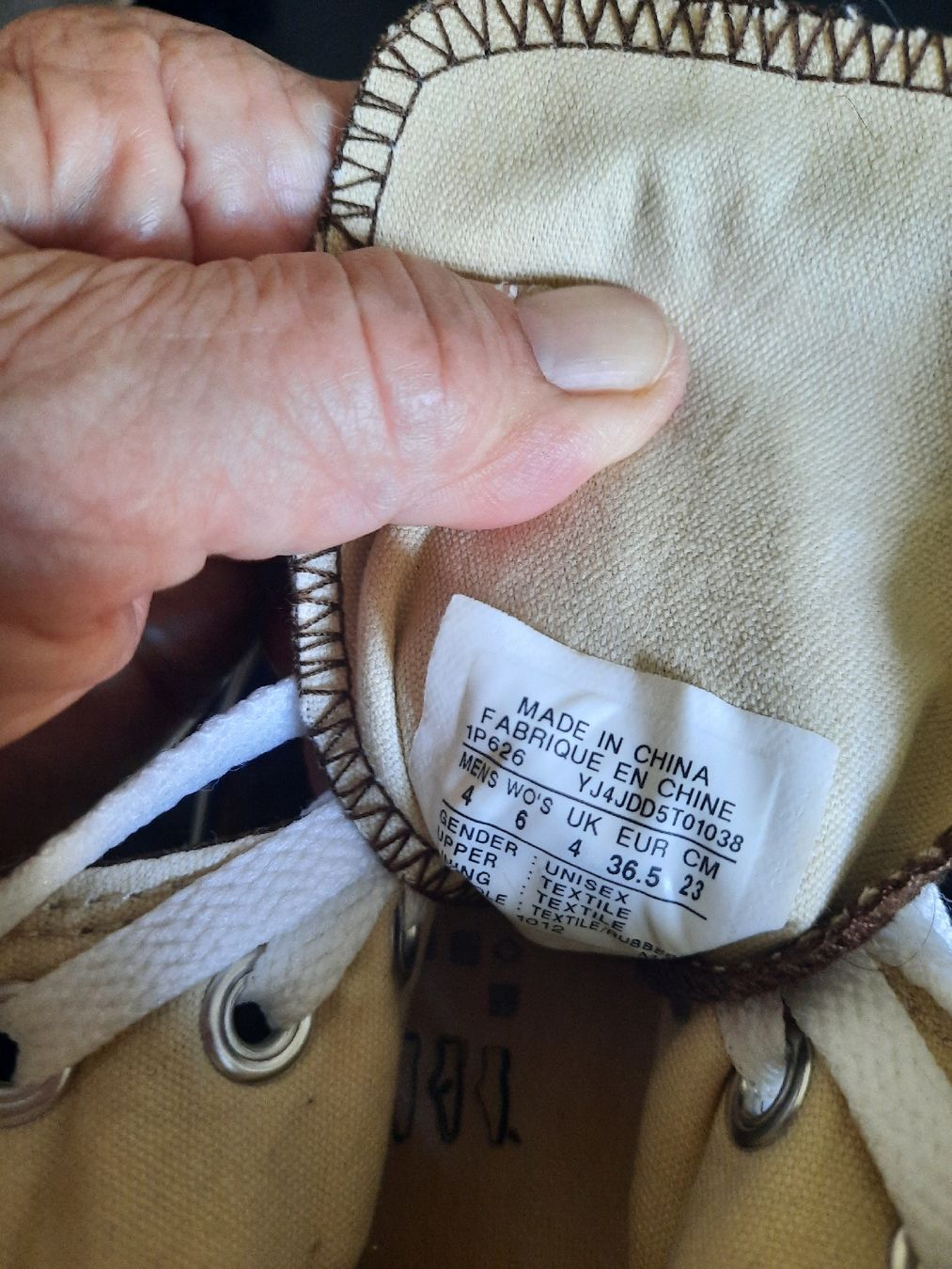 Converse Scarpe da uomo: CONVERSE, POINTURE : 36,5 – Usato da Le Locle venduto da marylise01 3