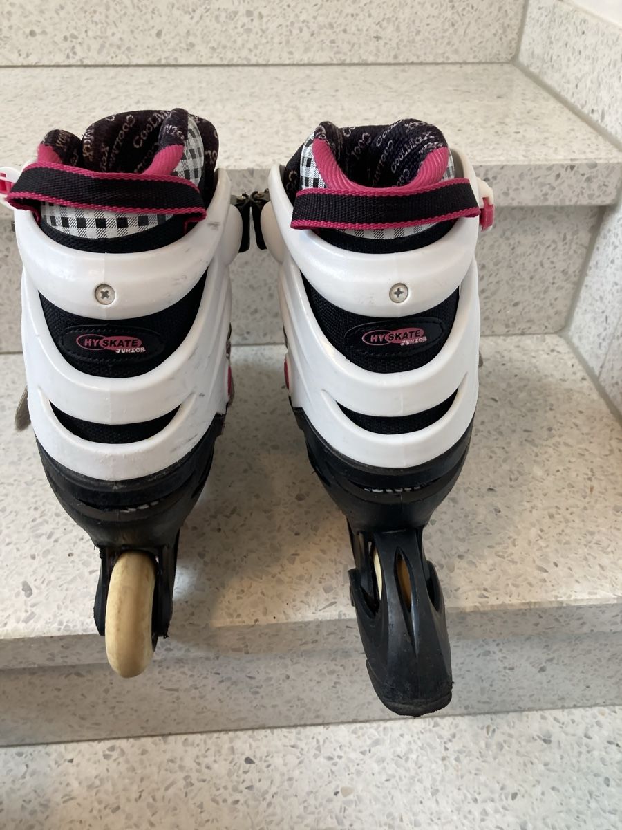 Pattini in linea & Pattini a rotelle: Rollerblades grössenverstellbar 33-36 – Usato da Luzern venduto da Aldabema 2