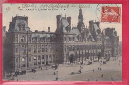 PARIS, L'HOTEL DE VILLE, 9.6.1910
