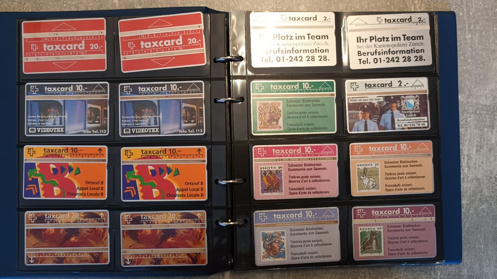 Cartes de téléphone: 134 Stk.Telefon und Taxcards – D'occasion à chur par erika025 6