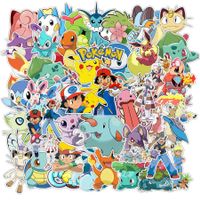 50er Pack Anime Pokemon Sticker Wasserdicht Vinyl Aufkleber