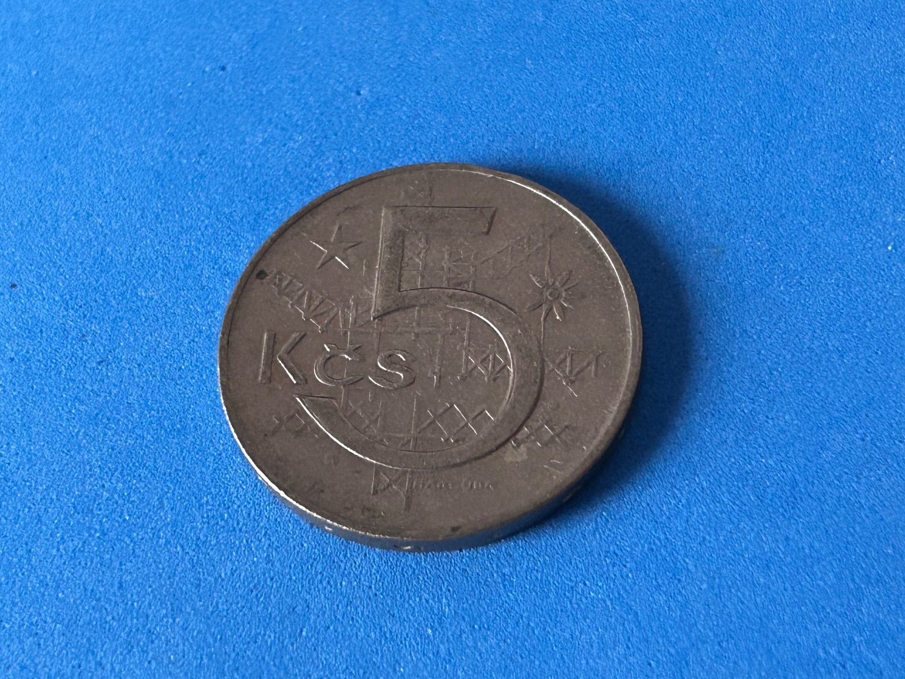 Tutti le monete: Czechoslovakia - 5 Korun 1975 – Usato da Corcelles NE venduto da AJKader 2