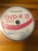 DVD-R Rohlinge 4,7 GB  25er- Spindel Panasonic (Versiegelt)