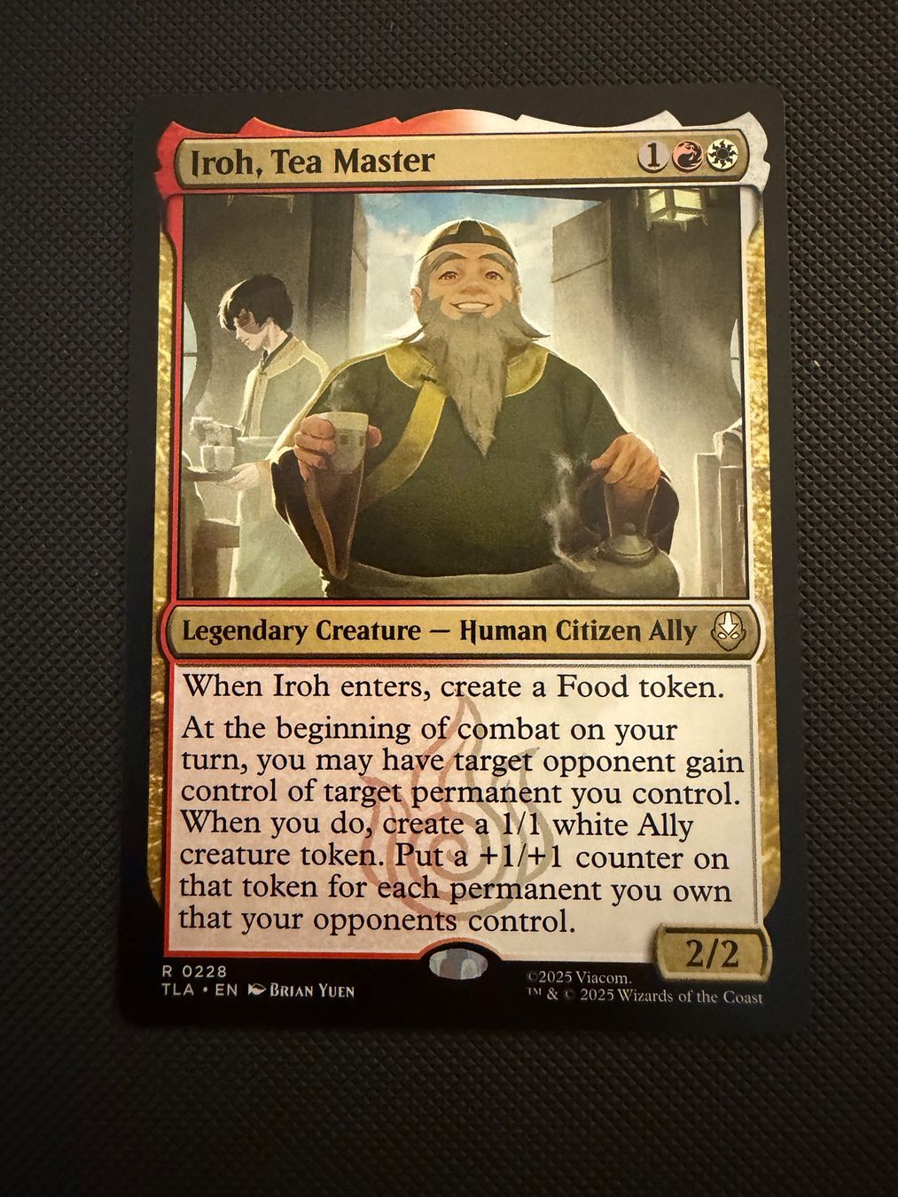 Magic The Gathering Carte collezionabili: Iroh, Tea Master – Usato da Ulisbach venduto da joelsj