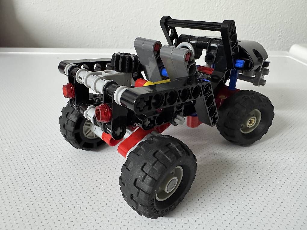 Lego Kit di costruzioni: LEGO TECHNIC SET 8066 GELÄNDEWAGEN /OFF-ROADER – Usato da Zunzgen venduto da Viper79 2