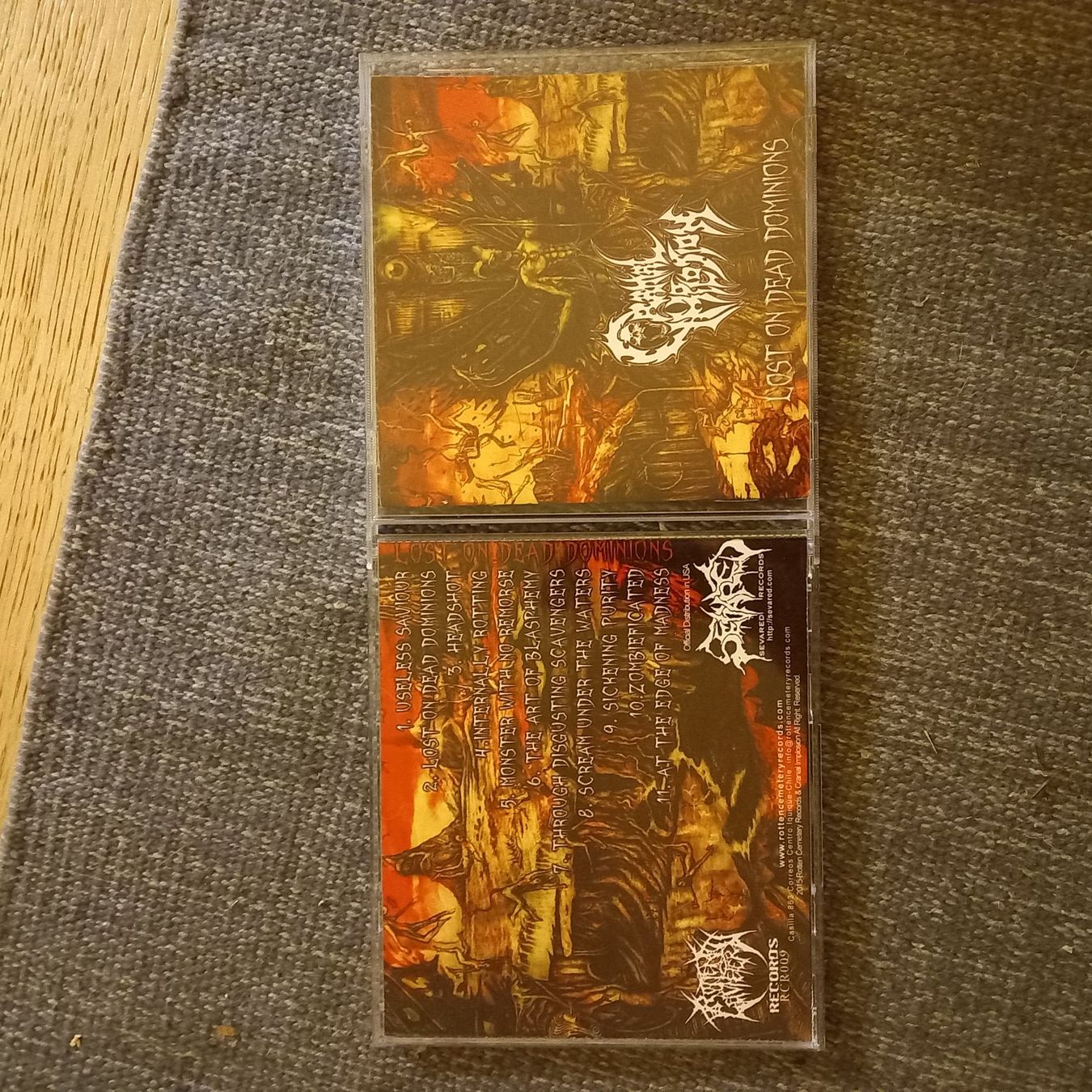 CD: Cranial implosion - lost... – Usato da St-Cergue venduto da VeganWarrior