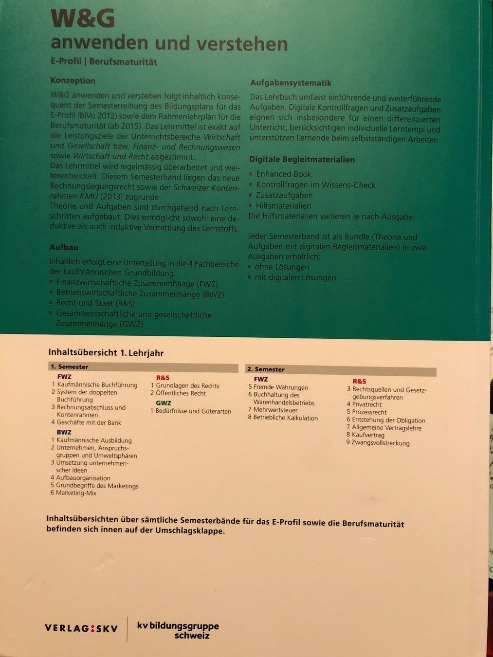 Bücher: Wirtschaft und Gesellschaft – Neu (gemäss Beschreibung) aus Wetzikon ZH von OBJRS 1