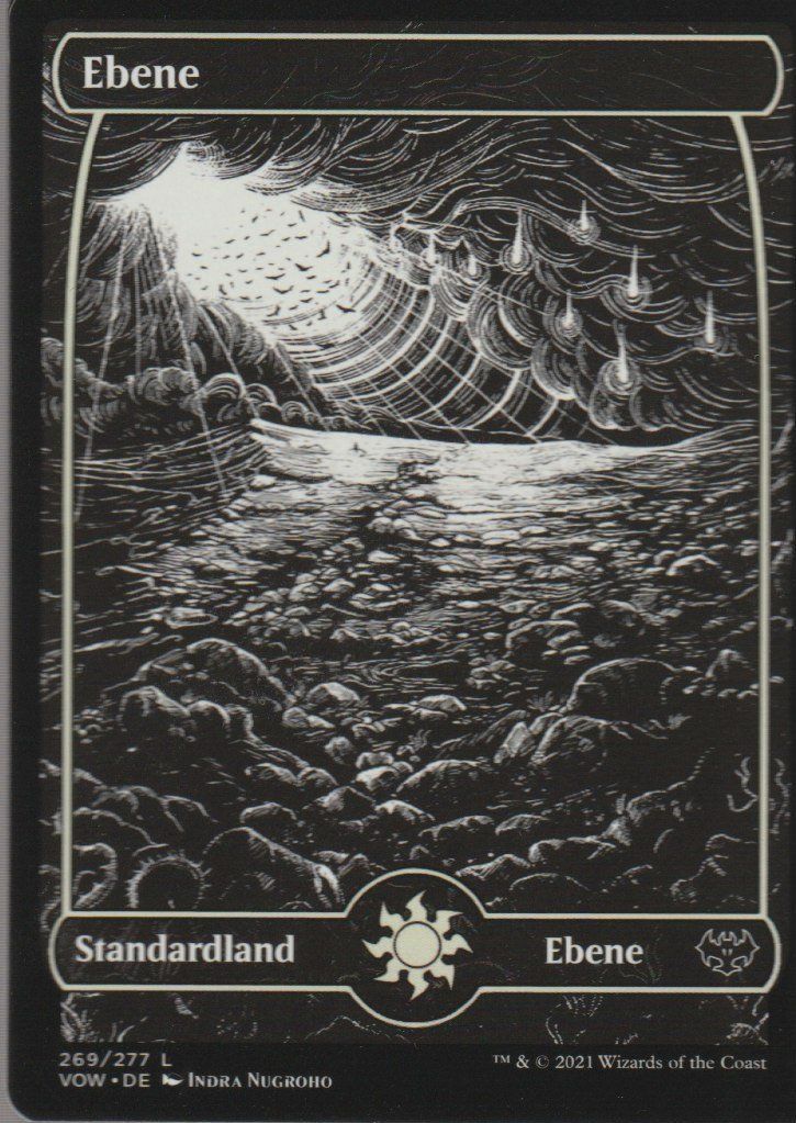 Magic The Gathering Sammelbilder & Trading cards: TCG Magic The Gathering MTG De VOW 269 BASIC LANDS Ebene – Neu (gemäss Beschreibung) aus Vezia von Aquarius_Age
