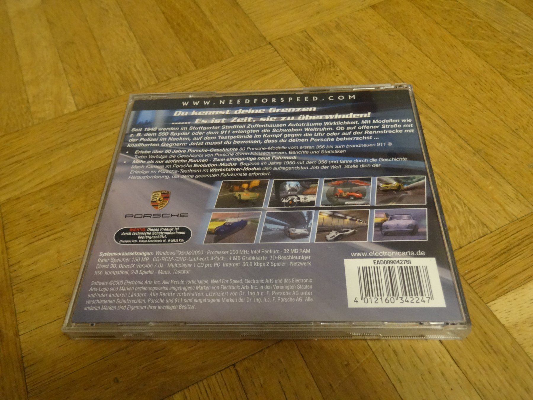 Giochi: Need for Speed Porsche 2000 - PC Game Klassiker! – Usato da Olten venduto da Disc-Ausverkauf 2