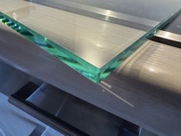 8 Glas-Tablare, 280x250x8mm - wie neu