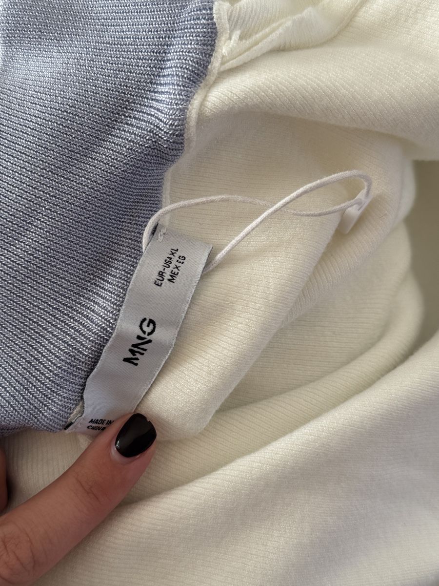 Mango Maglioni & Felpe: Mango Cream Pullover, XL/XXL - Perfect for Autumn – Nuovo e nell'imballaggio originale da Sattel venduto da Zlata1 3