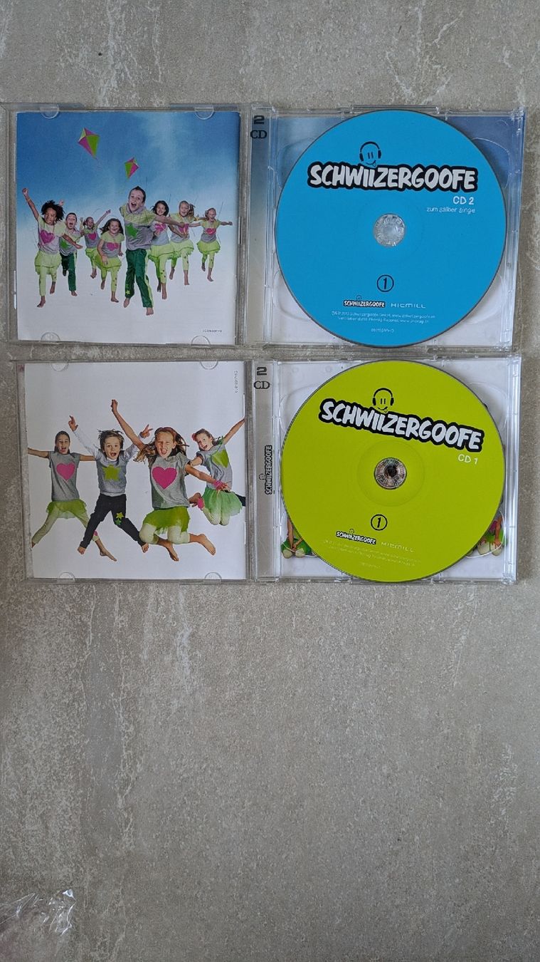 CDs: Schwiizergoofe, 1 und 2, total 4 Cd's – D'occasion à Rottenschwil par chnoblipress 2