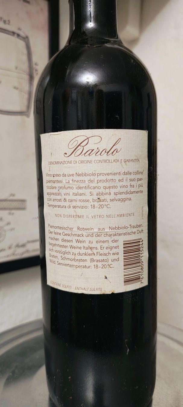Wein: Barolo Quasso 2015 1 Flasche – Neu (gemäss Beschreibung) aus Hedingen von Hedingen8908 3