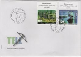 Tellspiele Serie mit TAB (dt) auf off. illustriertem FDC