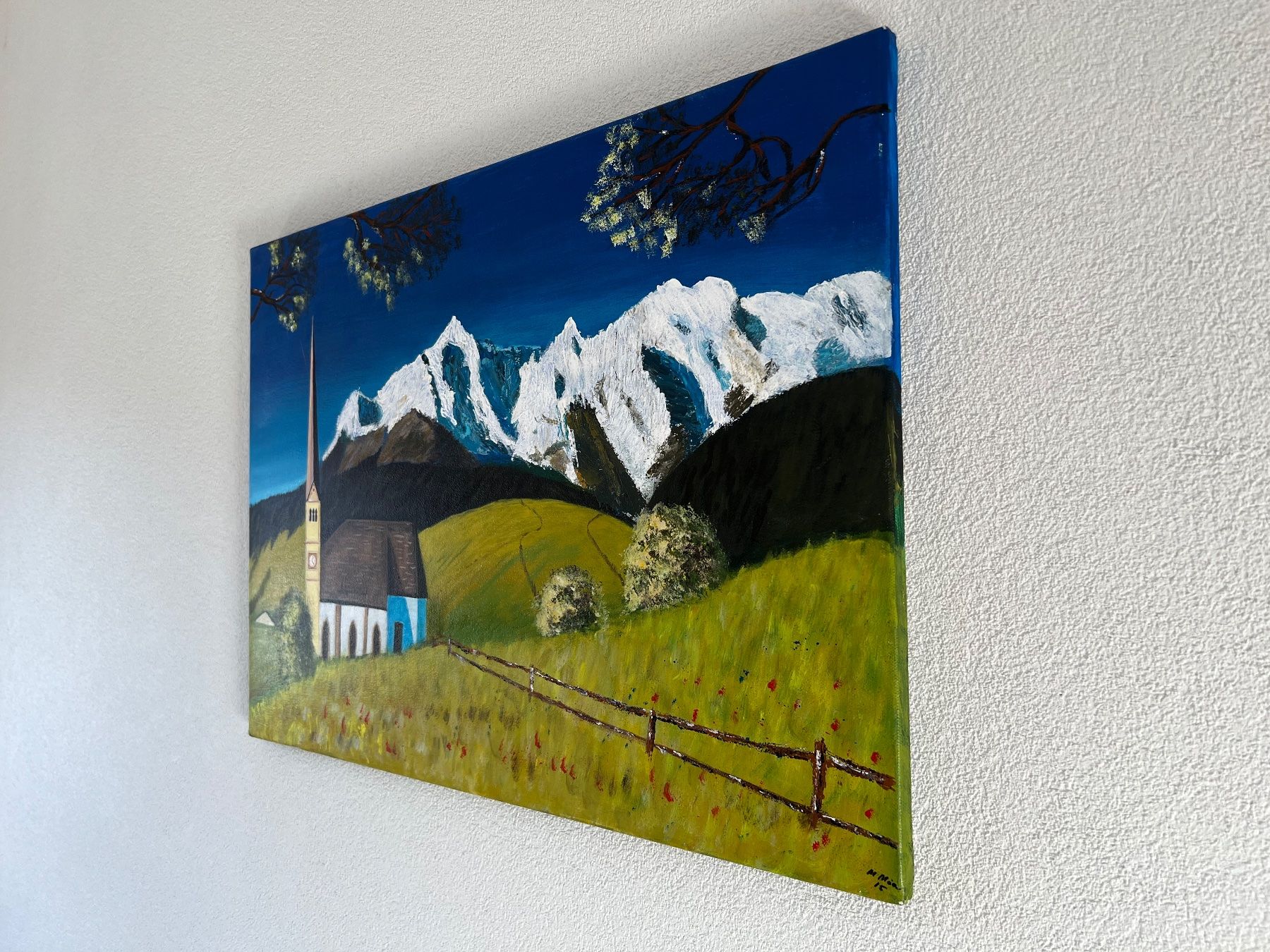 Dipinti: Acryl Bild, vom Grosi (1940) – Nuovo (secondo la descrizione) da Biel/Bienne venduto da HB13 4