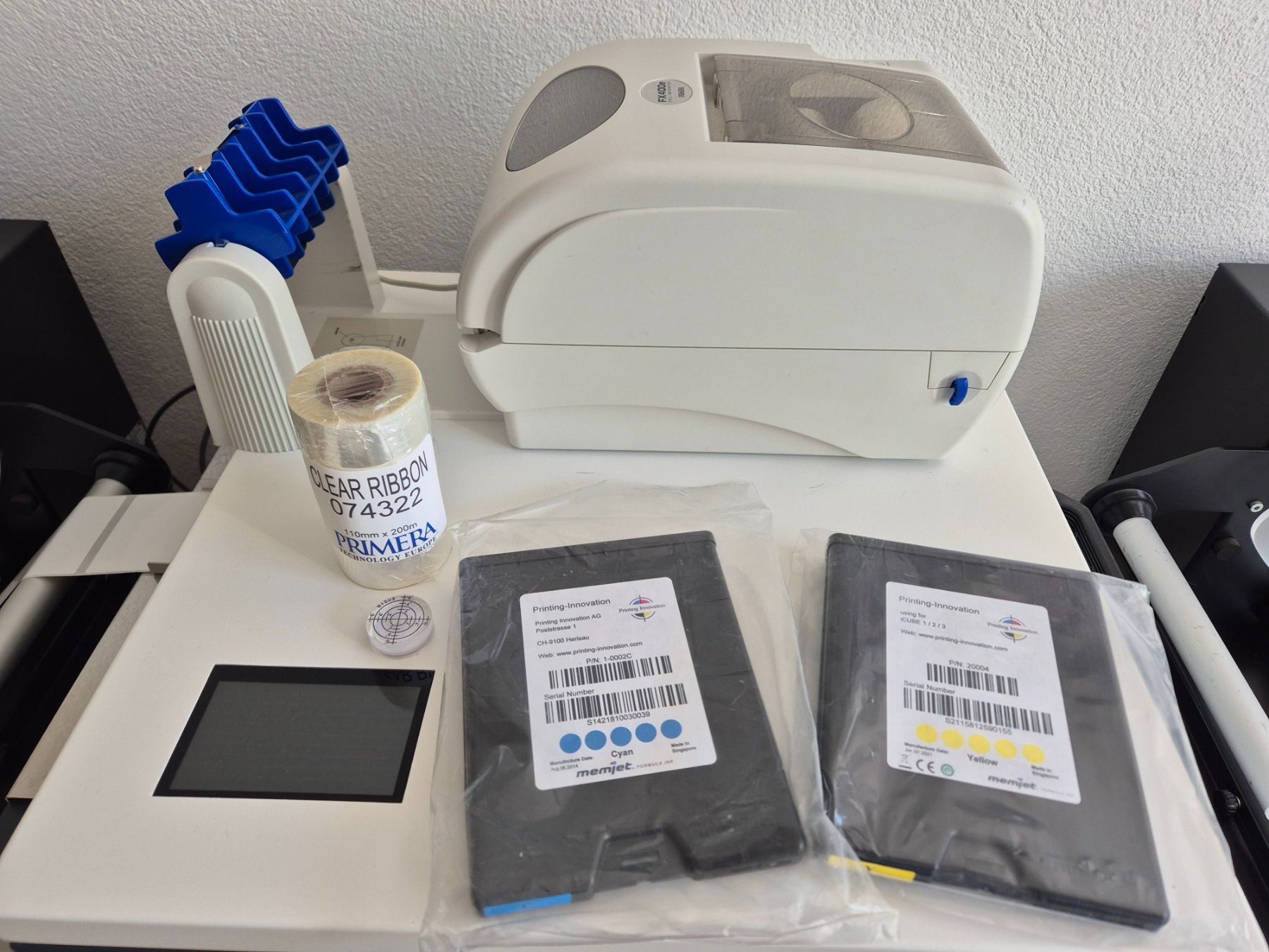 Stampanti: iCUBE2 Label Printer & Primera(Laminier-)Foliendrucker – Usato da Bern venduto da Corinnepascal12 2
