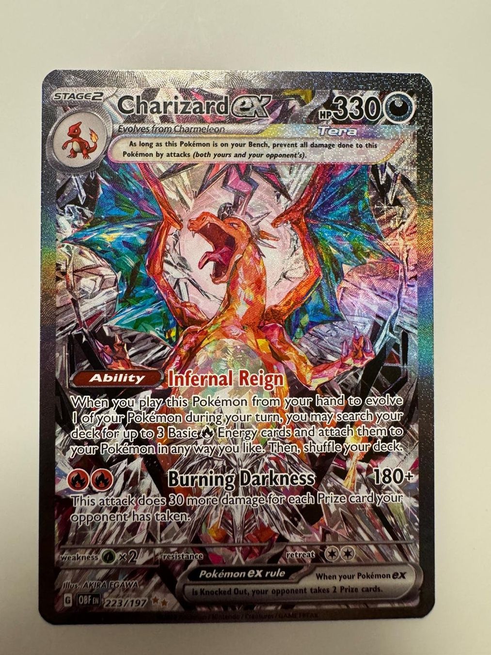 Pokémon Carte collezionabili: Charizard ex | SIR | OBF 223/197 | EN – Usato da Spreitenbach venduto da Snacky96 2