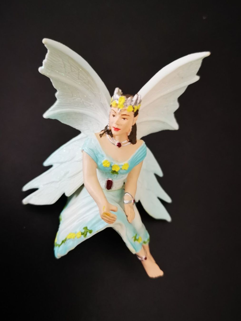 Schleich Giocattoli: Schöne Fee mit Blumenkranz, Deko Figur – Usato da Liestal venduto da Gitterli01 1