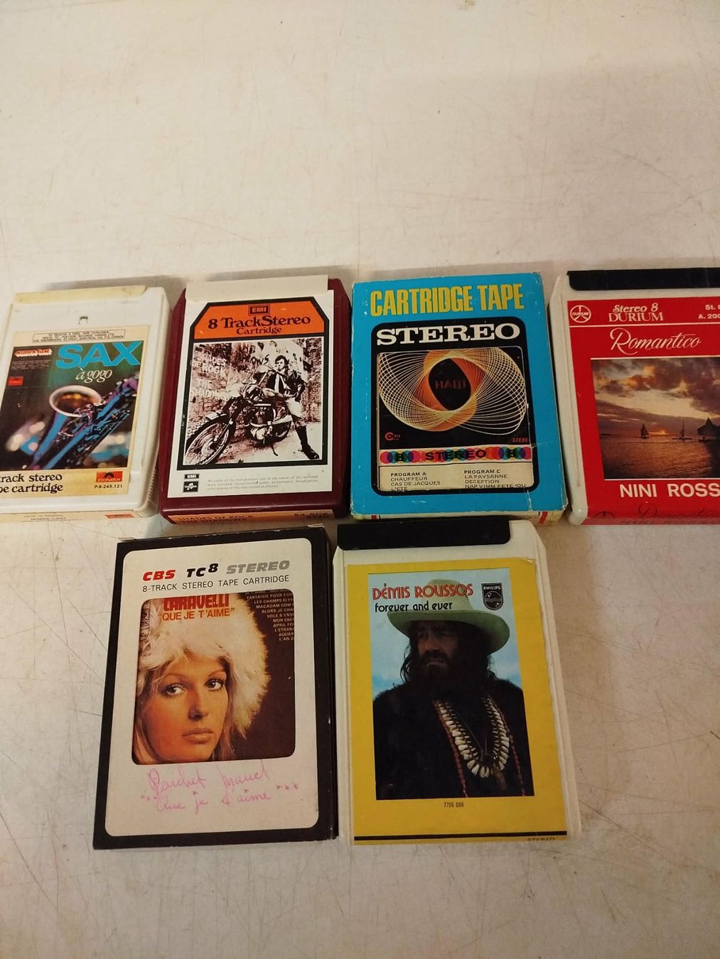 Kompaktkassetten: Cassettes 8 pistes – Gebraucht aus La Chaux-de-Fonds von Emmaus2300CDF