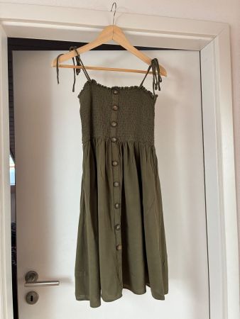 ONLY XS Leichtes Sommerkleid kaki