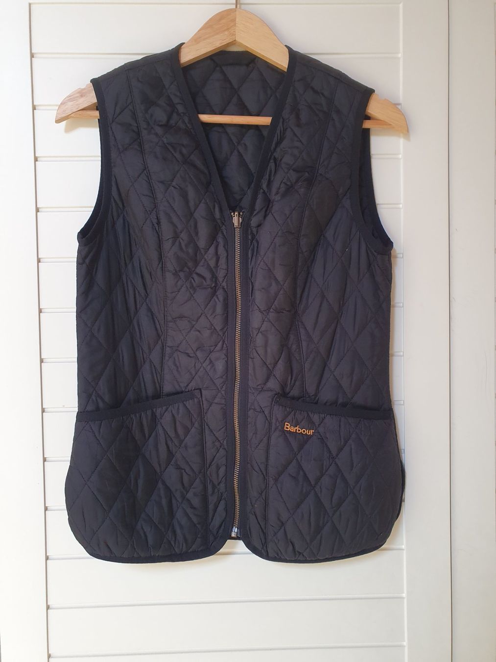 Barbour Gilet & Giacche senza maniche: Barbour Steppweste schwarz, Grösse 34 – Usato da Teufen AR venduto da pischa