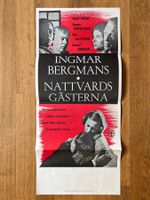 Vintage-Filmplakat, INGMAR BERGMAN, Licht im Winter, 1963