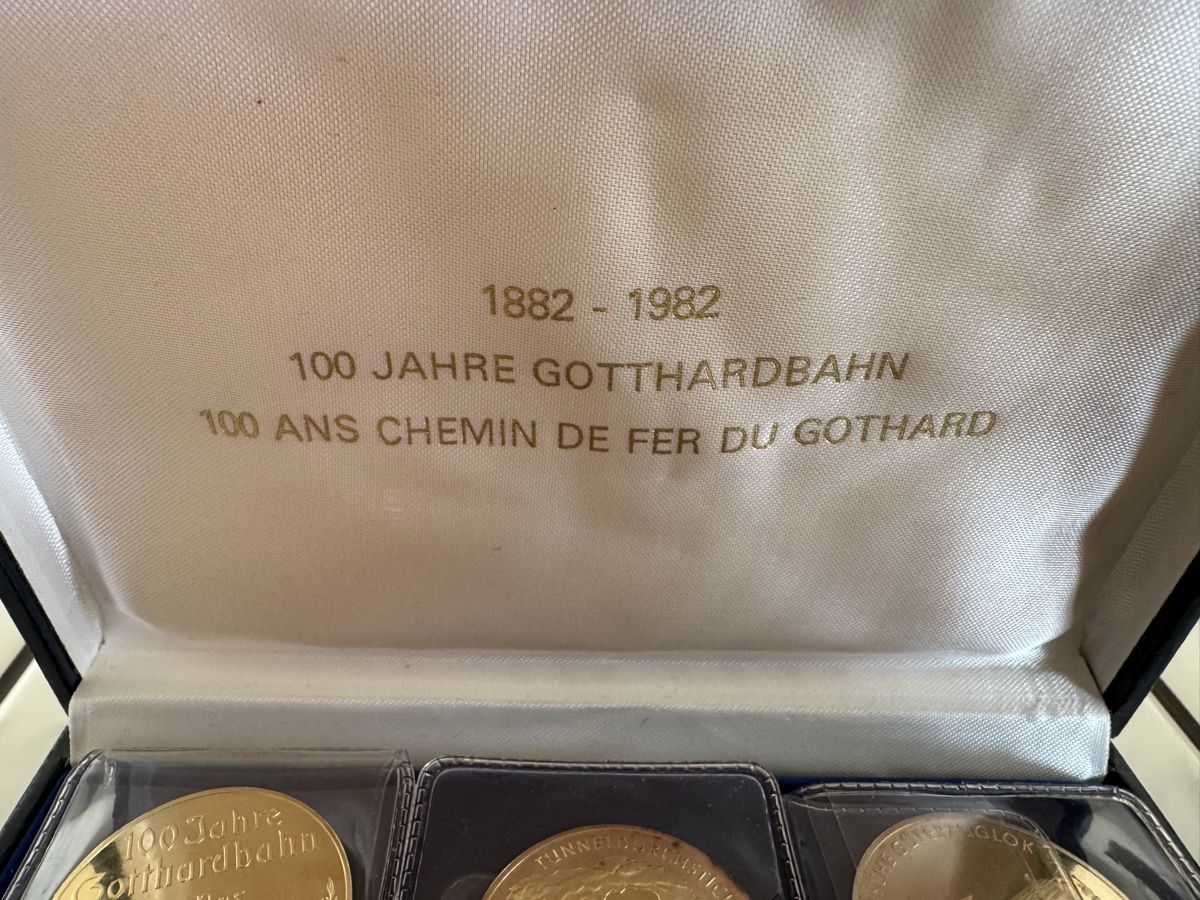 Tutti le monete: 100 Jahr Gotthardbahn – Usato da Uerikon venduto da faebman 1