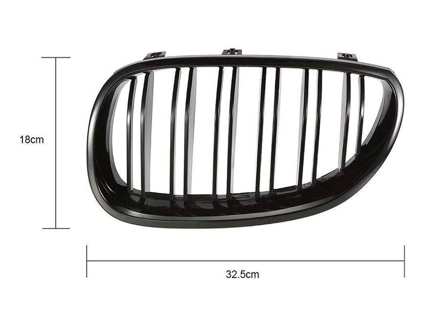 BMW Alle Autoersatzteile: BMW 5er E60 E61 Grill glanz schwarz – Neu und originalverpackt aus Unterägeri von RmOnline 4