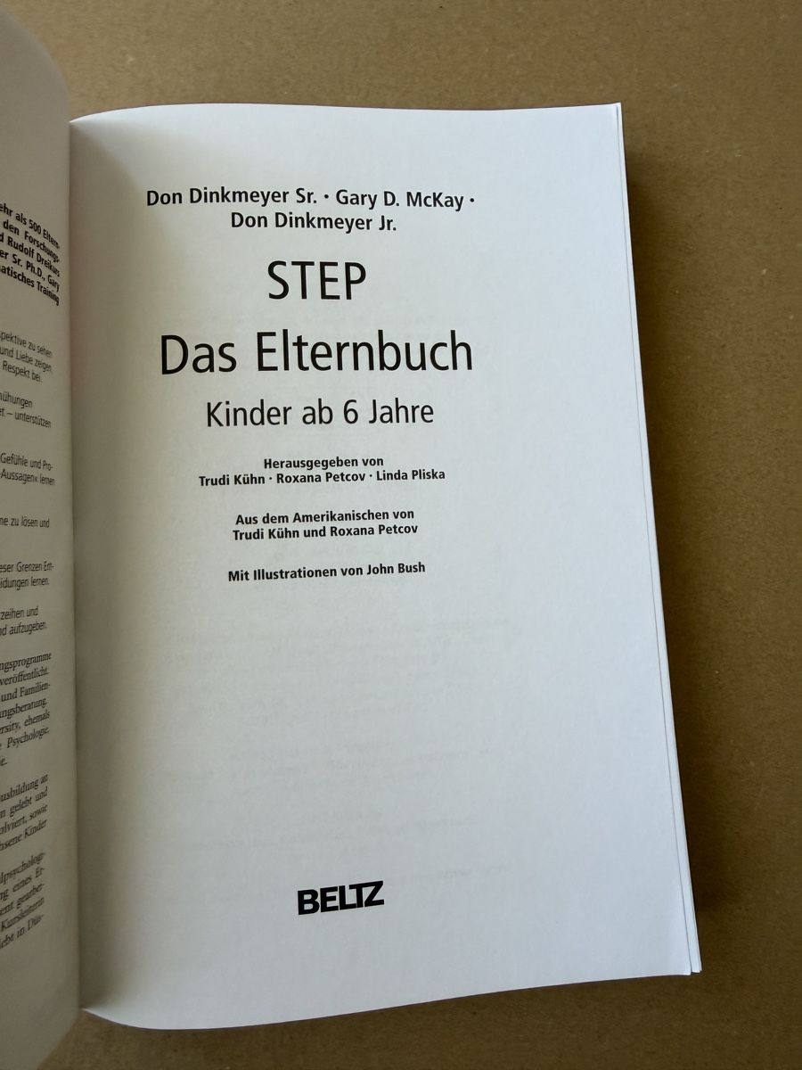 Libri: Step - Das Elternbuch - Kinder ab 6 Jahre – Usato da Aarau venduto da Tam6 3
