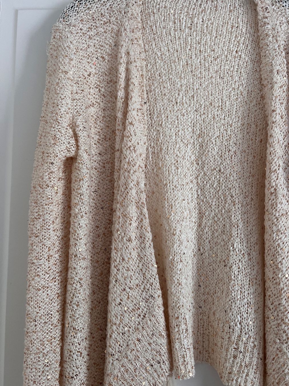 Gilets: Sparkling Beige Cardigan – D'occasion à Corsier-sur-Vevey par Kristina.Nova 3