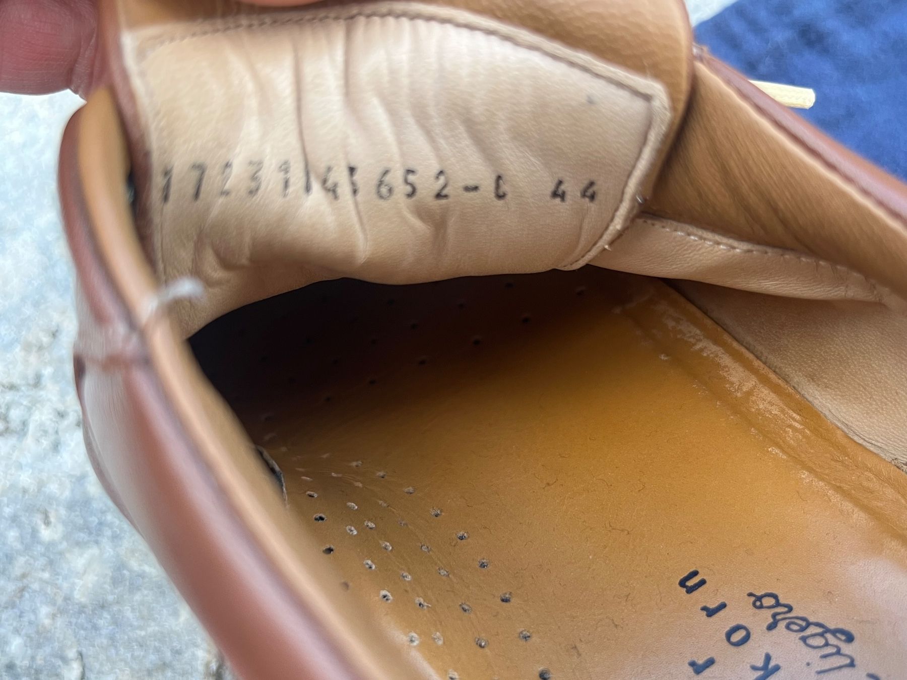 Herrenschuhe: Anzugschuhe handgefertigt aus Leder – Gebraucht aus Castasegna von ric_qv8l 3
