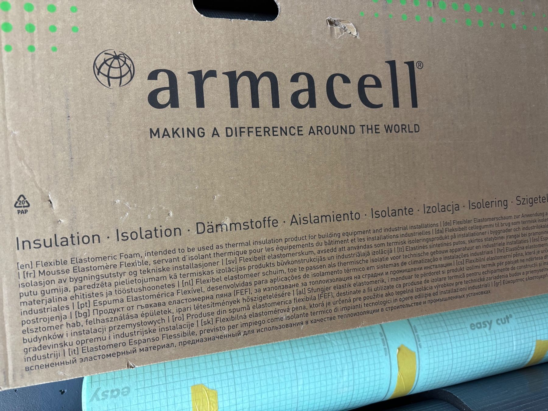 Tous les outils: ArmaFlex ACE Plus Isolation 19mm selbstklebend – Neuf avec emballage d'origine à brig par norma.1 1