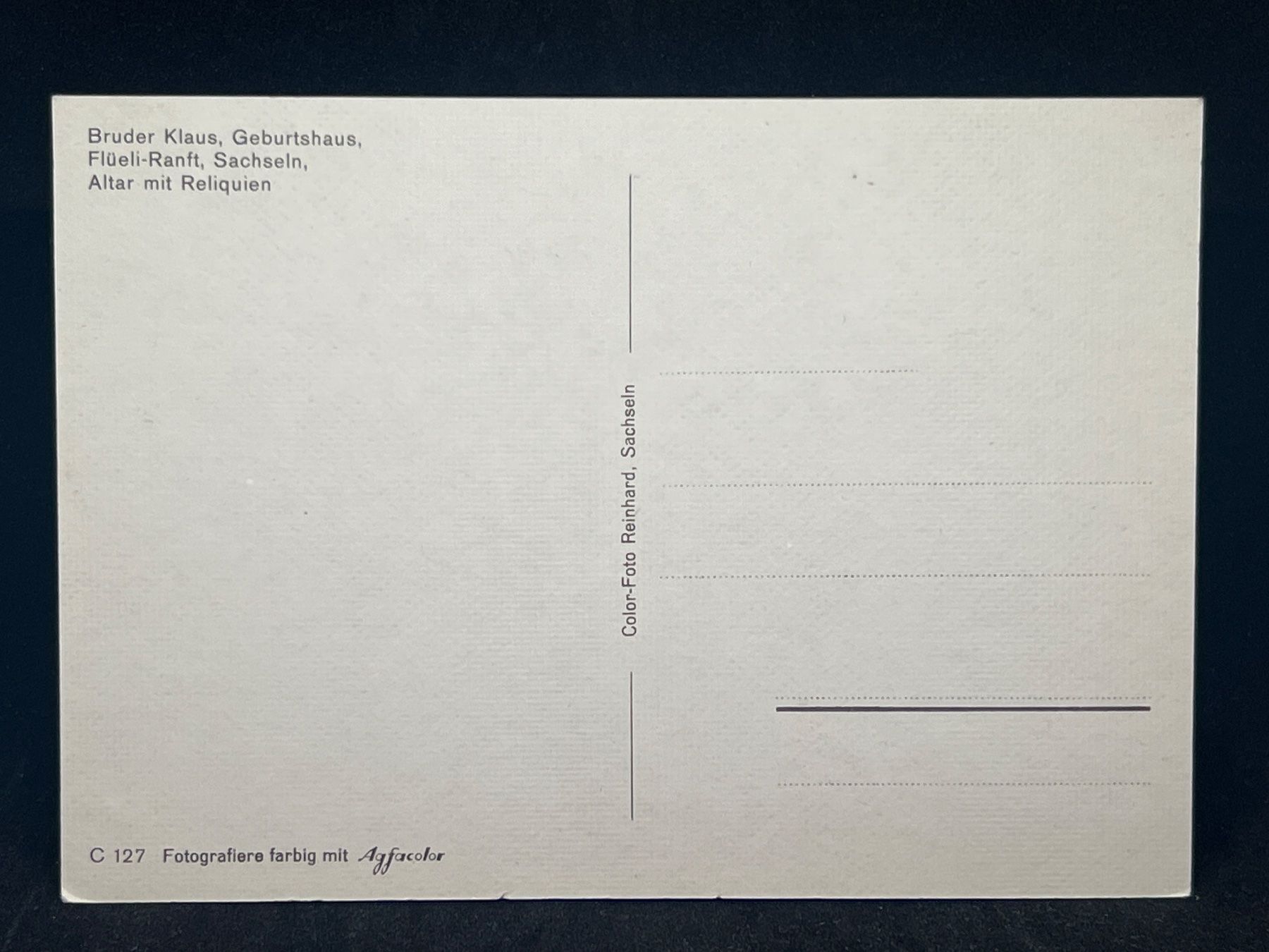 Cartes postales: Sachseln Flüeli-Ranft – D'occasion à Widnau par Brusi9 1
