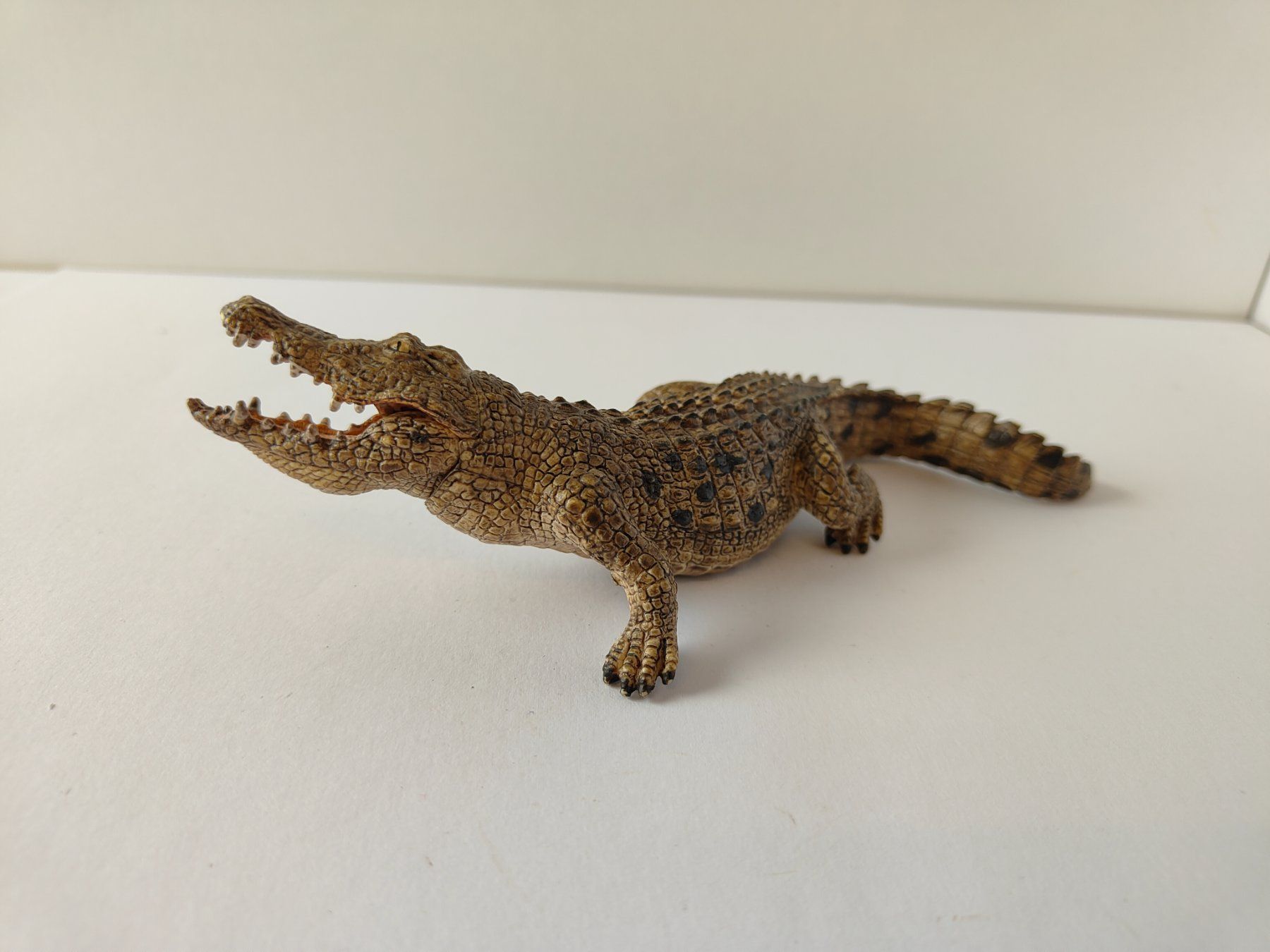 Schleich Statuette: Schleich Krokodil Wild Life Zoo Wassertiere – Usato da Thalwil venduto da FigurenFreunde