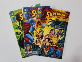 Superman Comics, Der Mann aus Stahl Special 1-3