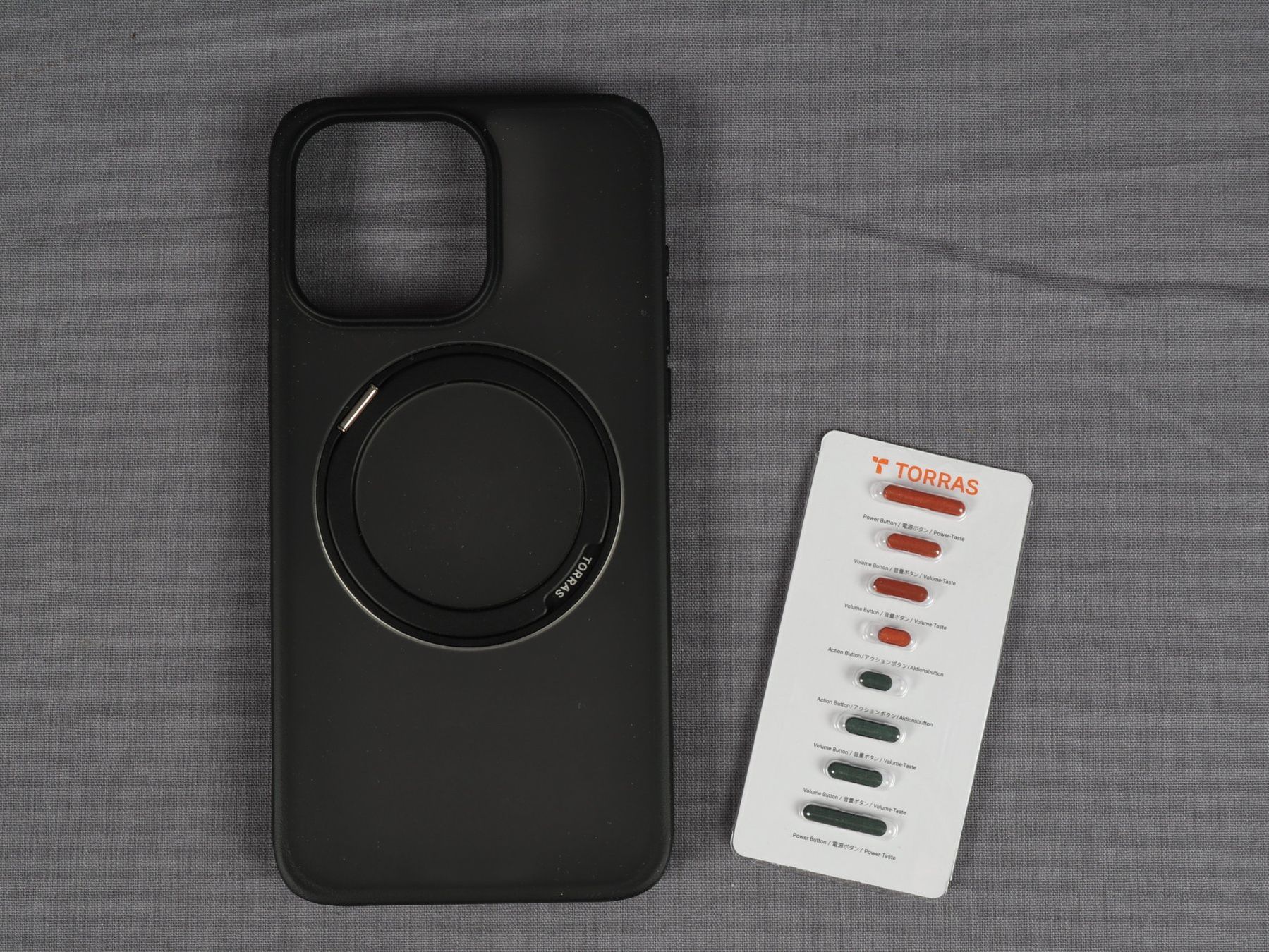 Cover & Protezioni schermo: TORRAS Ostand Pro iPhone 15 Pro Max Black – Nuovo (secondo la descrizione) da Steinen venduto da Restwert_Steinen 1