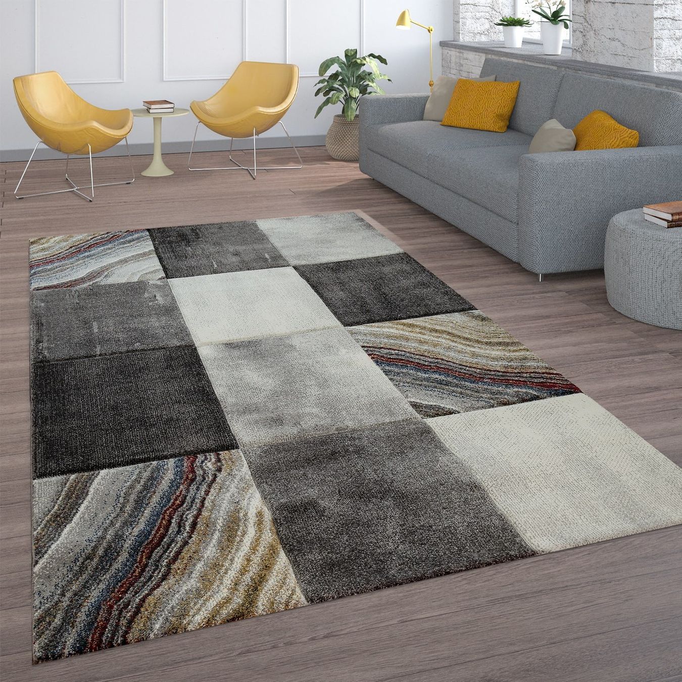 Tappeti: Top Design - Teppich Karo 240x340 – Nuovo e nell'imballaggio originale da Bern venduto da Miraitrading
