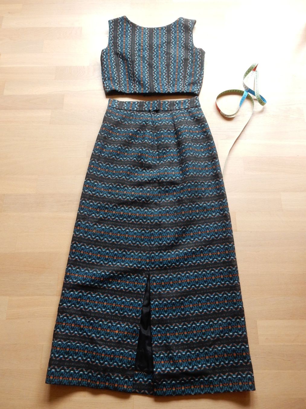 Vestiti: langes Kleid Zweiteiler Boho Deux-Pieces - S - Unikat – Usato da Jona venduto da simongarden 9