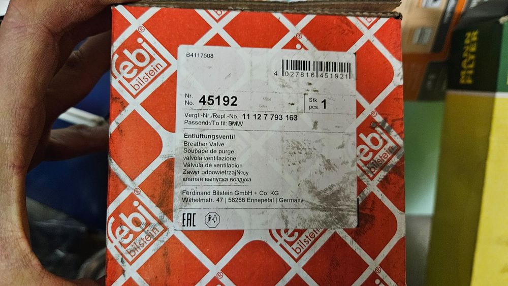 Febi Bilstein 49614 Ventildeckel It Entlüftungsventil Und Dichtung , 1