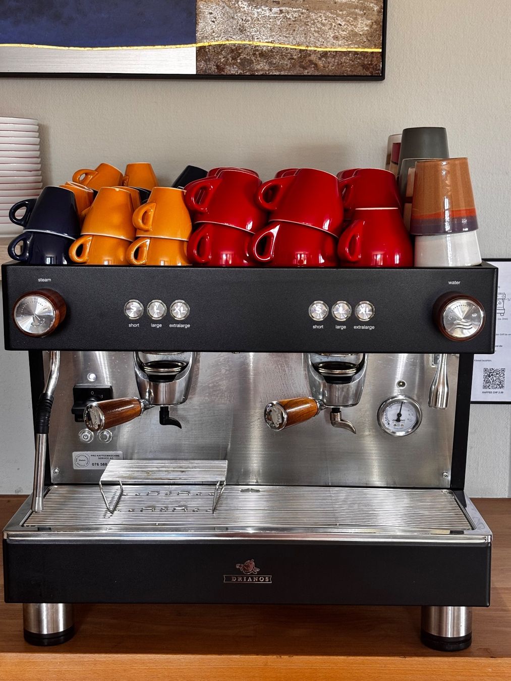 Ascaso Macchine per caffè & Macchine per espresso: Ascaso, The Other Double Kaffeepadmaschine, Espresso & Cafe – Usato da Zürich venduto da Vincent062