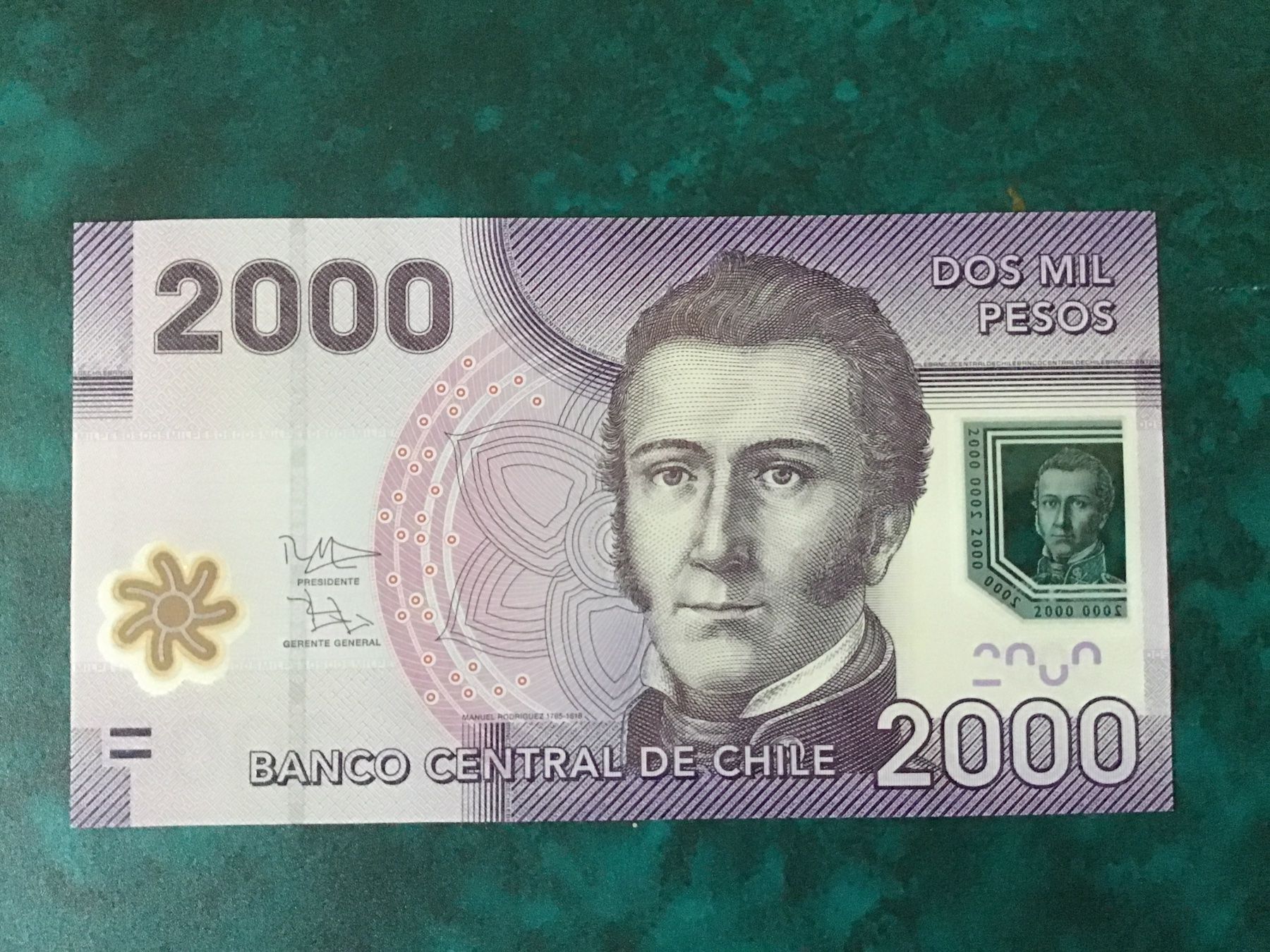Billets de banque: Chile 2000 Pesos 2013 – D'occasion à Urtenen-Schönbühl par absolut08