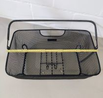 Velokorb schwarz mit Griff 50cm extra breit