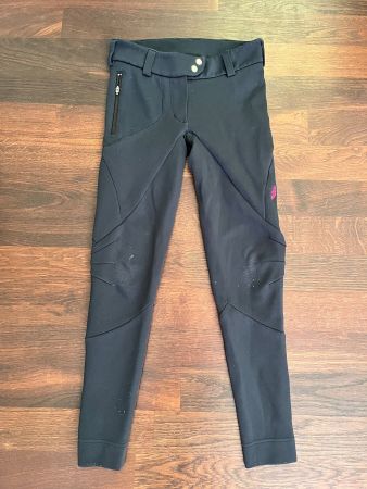 Reithose XXS schwarz
