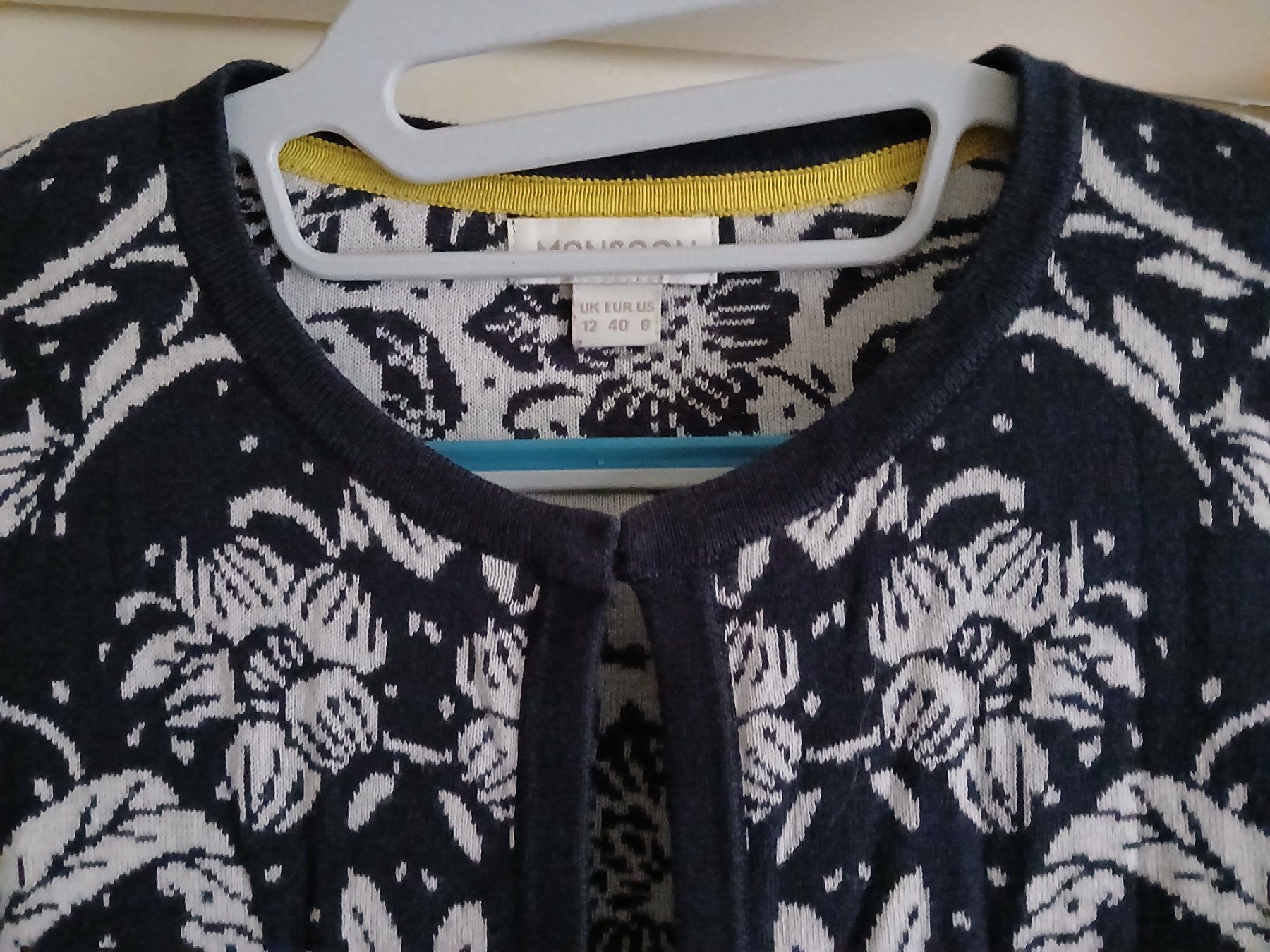 Jacken: Monsoon Strickjacke M 40 Dunkelblau – Gebraucht aus Zürich von ast_8nph 1