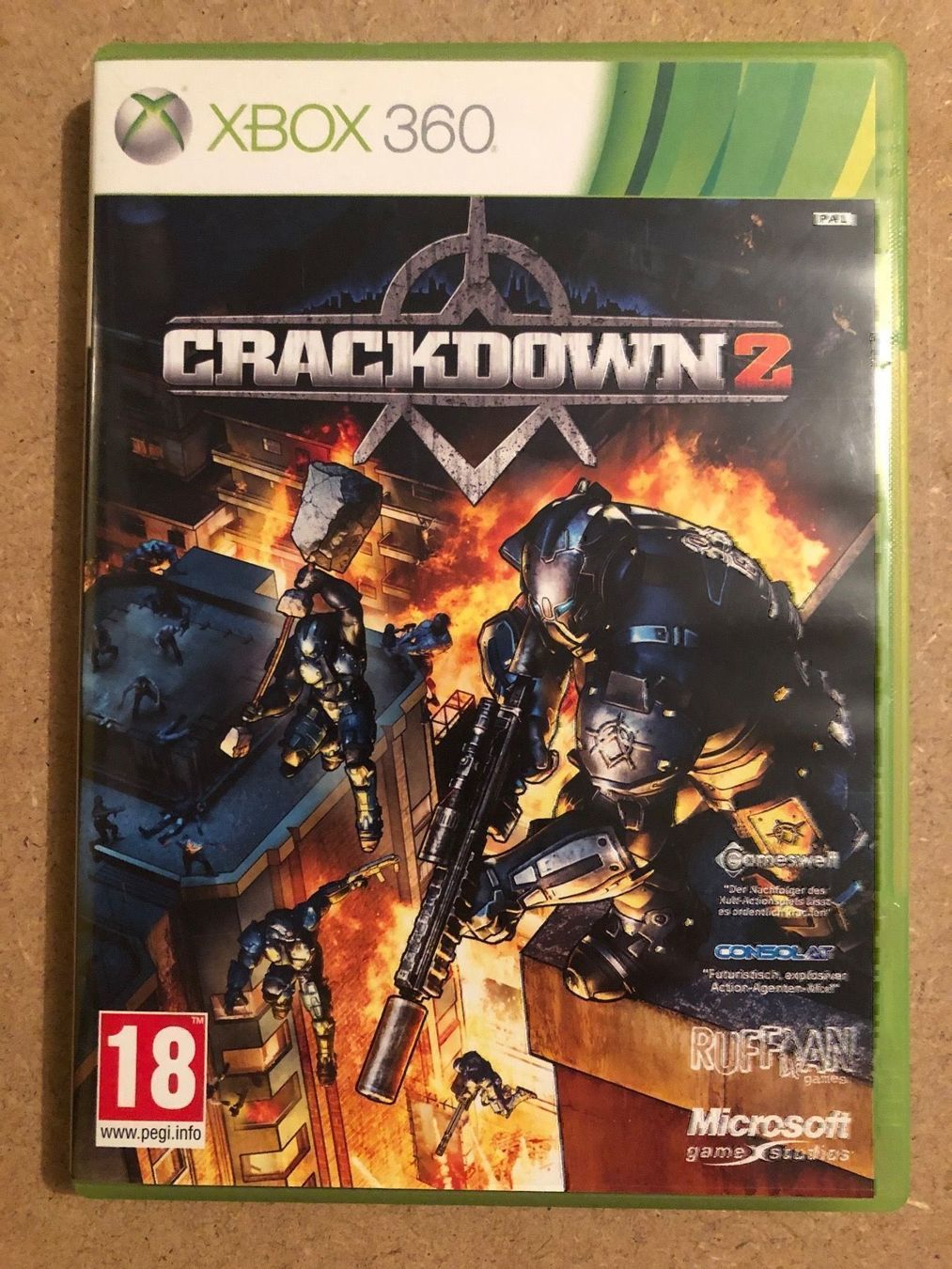 Spiele: Crackdown 2 für Xbox 360 – Gebraucht aus Kestenholz von Mad18