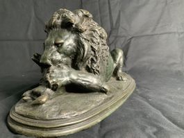 Tierbronze / bronze animalier Lion
