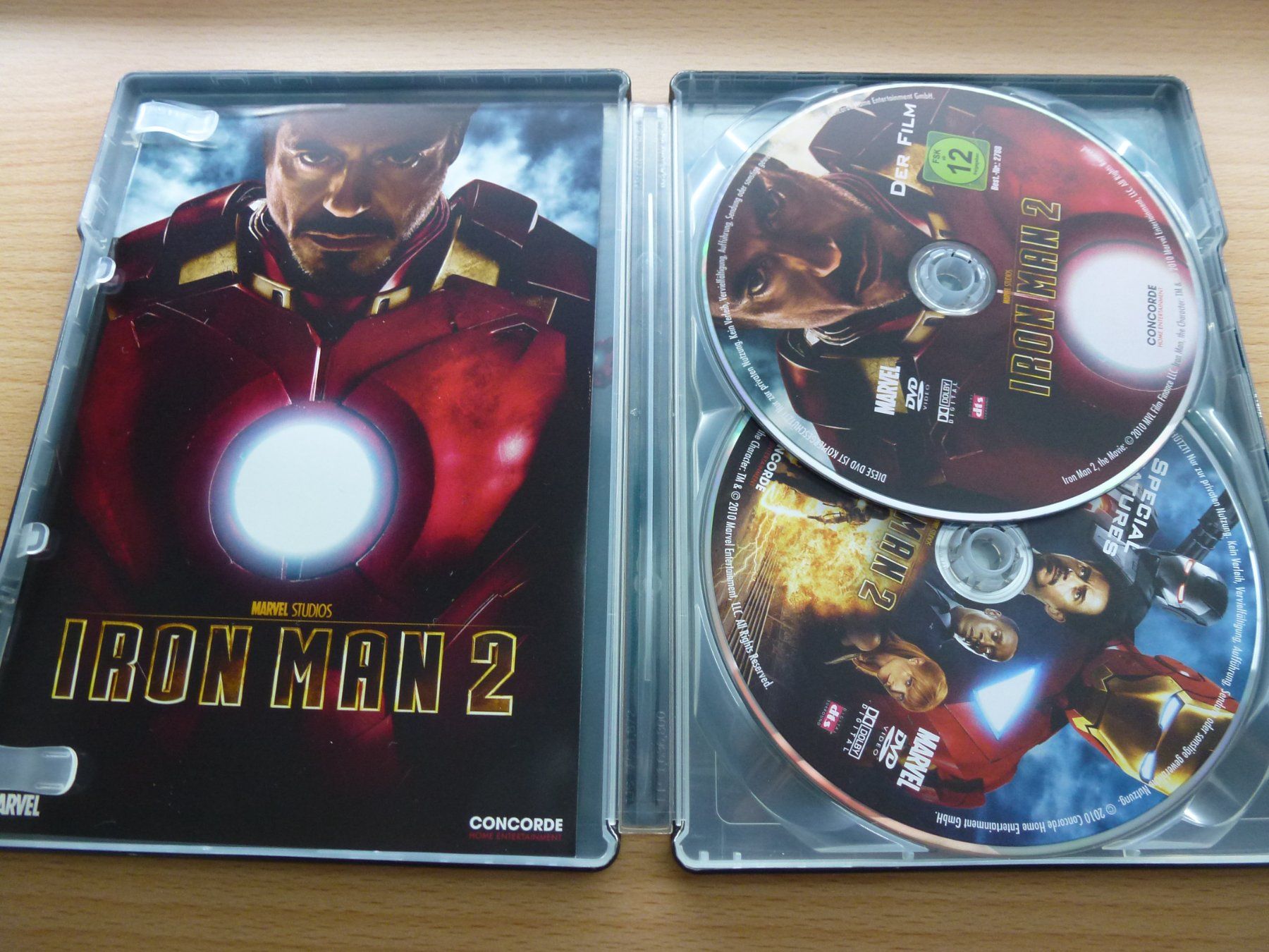 Alle DVDs: Iron Man 2 2 Disc Limited Edition , Metallgehäuse – Gebraucht aus Hombrechtikon von HGK50 2