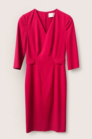 Robe rose BOSS mi-longue neuve