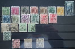 Luxemburg LOT diverse auf Steckkarte